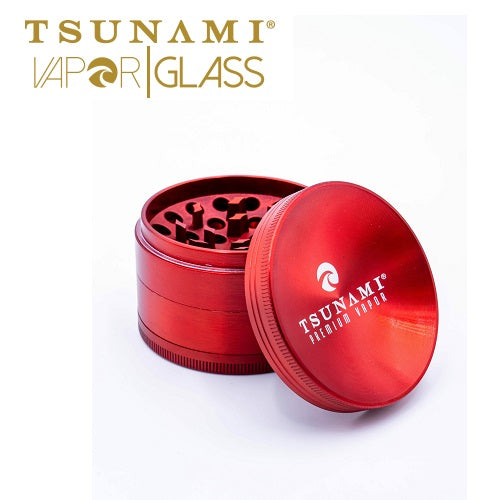 Tsunami 63mm 4 Part Concave Grinder