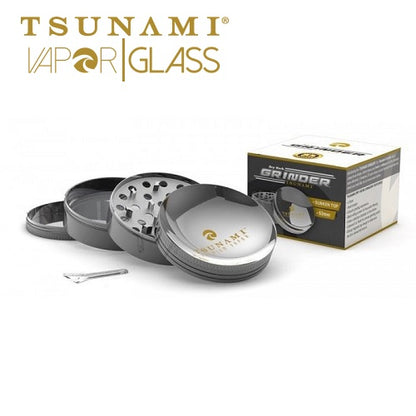 Tsunami 63mm 4 Part Concave Grinder