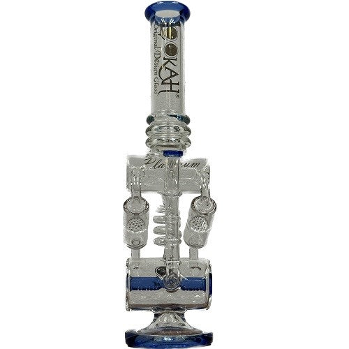 17" Double Curved Barrel Waterpipe