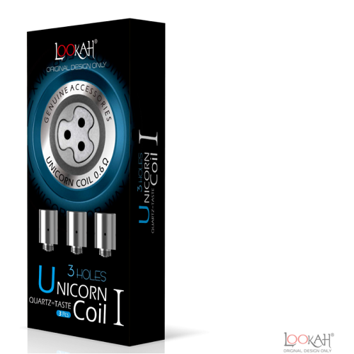 Lookah Unicorn Quartz Replacement Coils - 3 pack